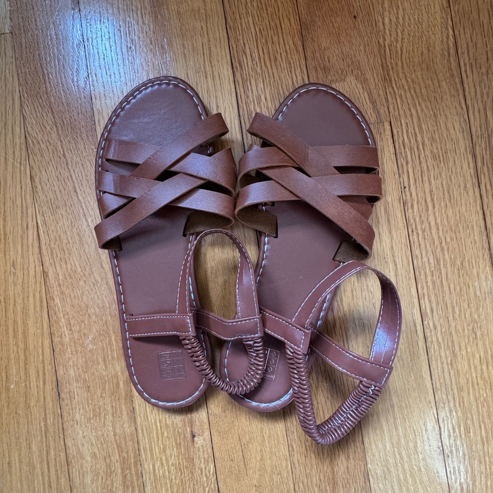 Brown Leather Sandals 🚫 SOLD🚫